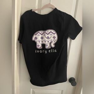 Black ivory Ella t shirt